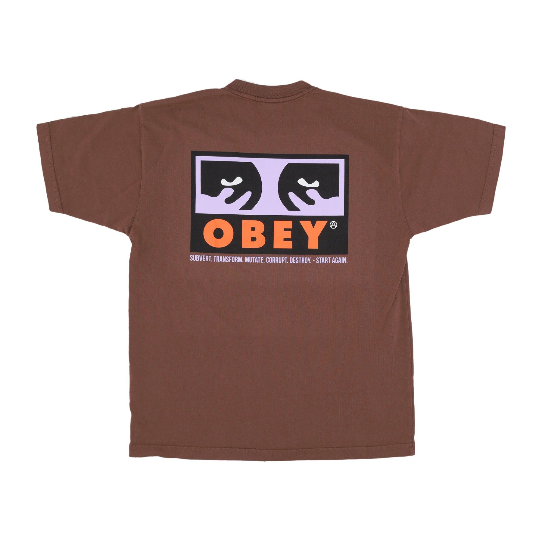 Obey, Maglietta Uomo Subvert Heavyweight Classic Box Tee, 