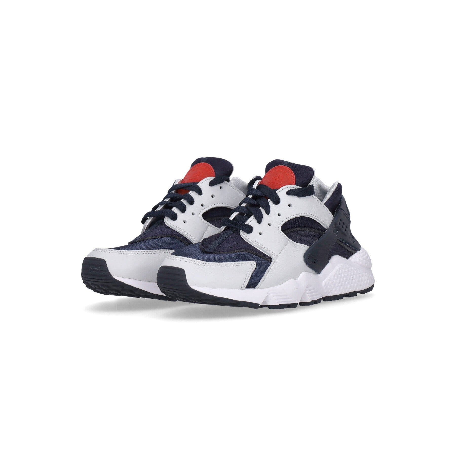 Nike, Scarpa Bassa Uomo Air Huarache, Dark Obsidian/track Red/photon Dust