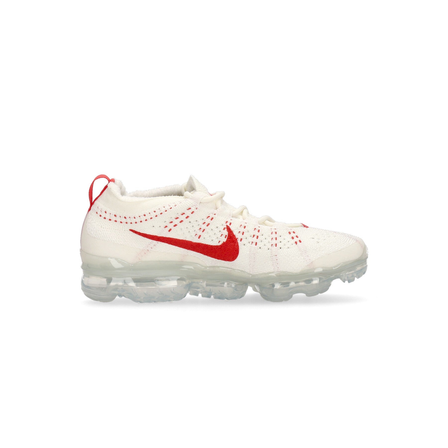 Nike, Scarpa Bassa Donna W Air Vapormax 2023 Flyknit, Sail/track Red/phantom/metallic Silver