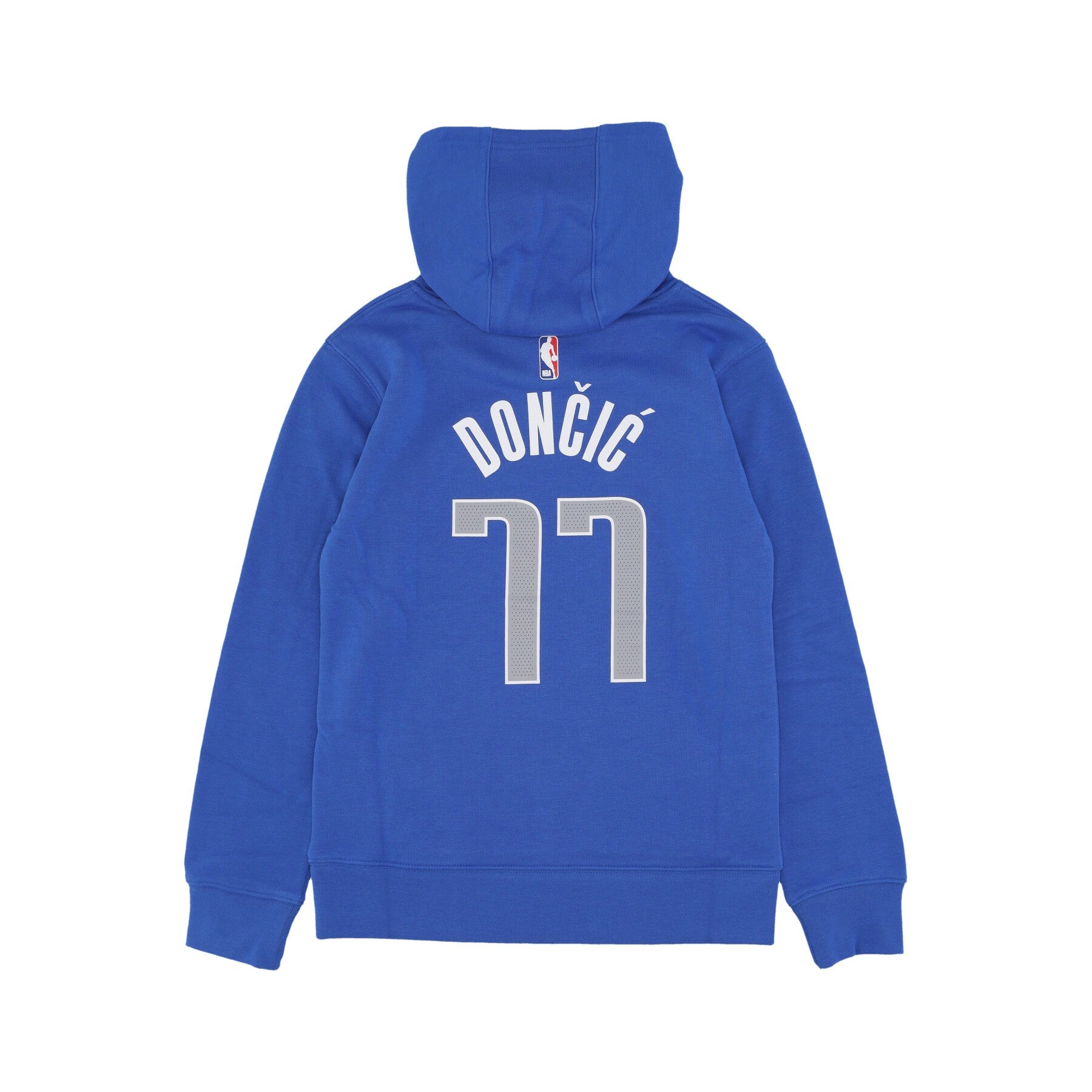 Nike Nba, Felpa Cappuccio Ragazzo Nba Club Fleece Icon Edition No 77 Luka Doncic Dalmav, 