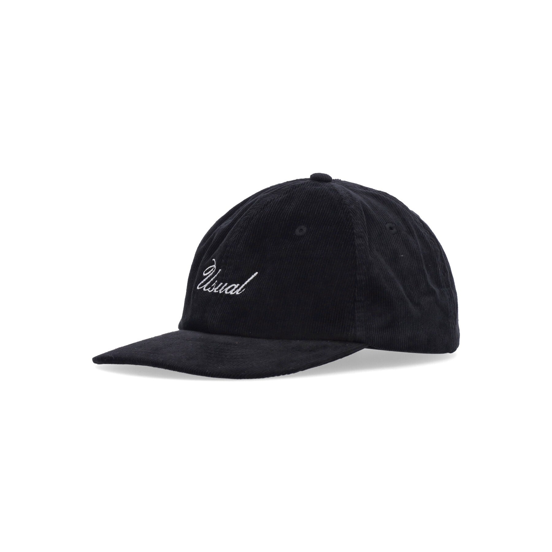 Usual, Cappellino Visiera Piatta Uomo Italic Cap, Black