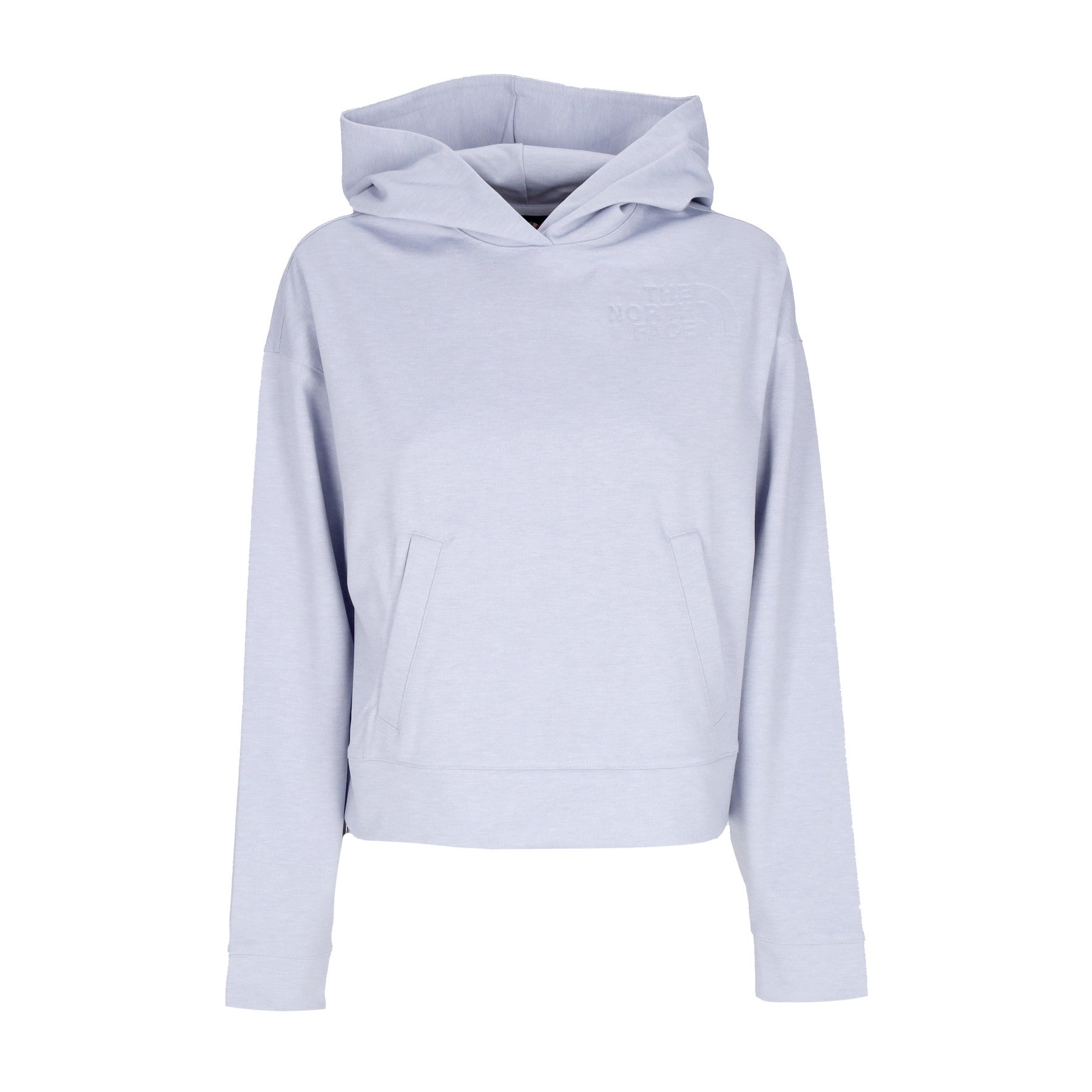 The North Face, Felpa Leggera Cappuccio Corta Donna W Spacer Air Hoodie, Dusty Periwinkle