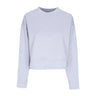 The North Face, Felpa Girocollo Corta Donna W Spacer Air Crewneck, Dusty Periwinkle