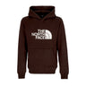 The North Face, Felpa Cappuccio Uomo Drew Peak Po Hoodie, Coal Brown