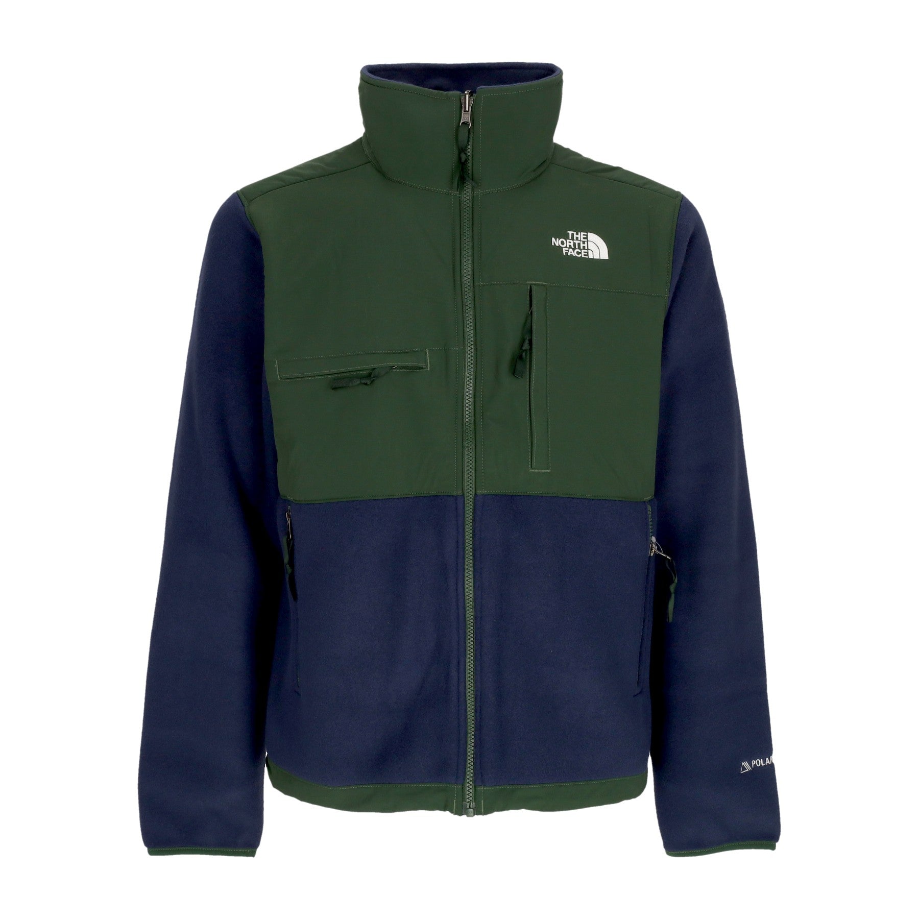 The North Face, Giubbotto Pile Uomo Denali Jacket, Summit Navy/pine Needle