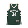 Nike Nba, Canotta Basket Ragazzo Nba Icon Edition Swingman Jersey No 34 Giannis Antetokounmpo Milbuc, Original Team Colors