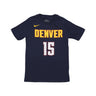 Nike Nba, Maglietta Ragazzo Nba Icon Edition Tee No 15 Nikola Jokic Dennug, Original Team Colors