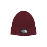 The North Face, Cappello Unisex Logo Box Cuffed Beanie, Boysenberry