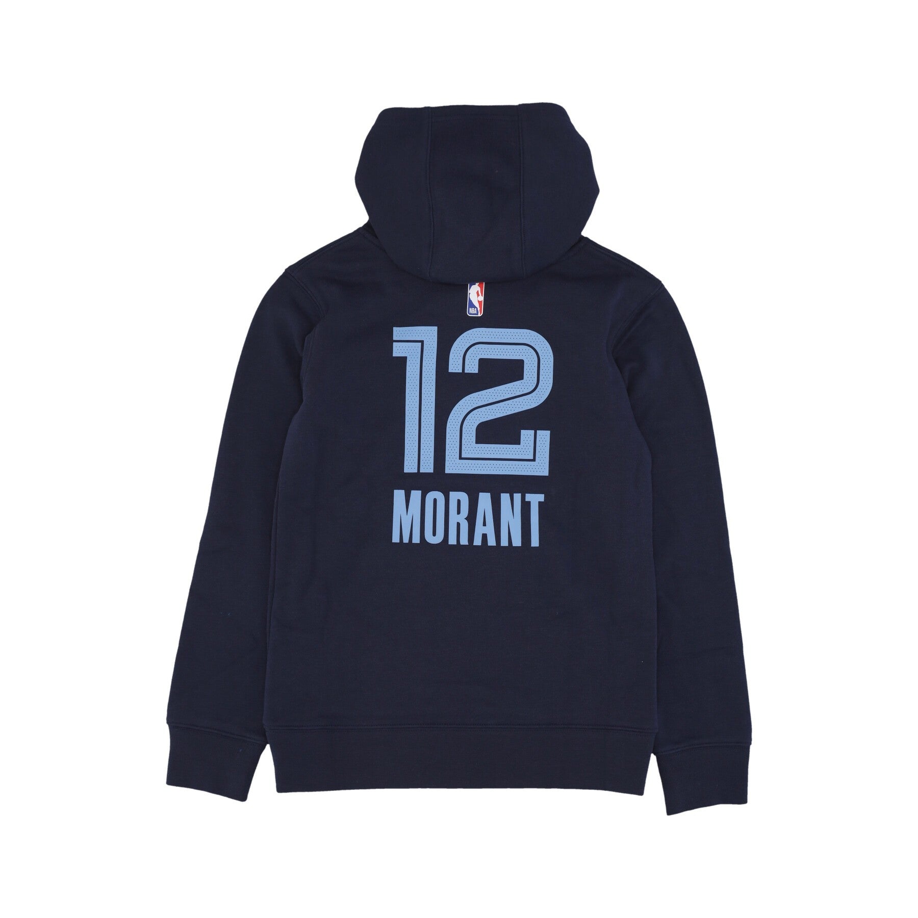 Nike Nba, Felpa Cappuccio Ragazzo Nba Club Fleece Icon Edition No 12 Ja Morant Memgri, 