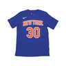 Nike Nba, Maglietta Ragazzo Nba Icon Edition Tee No 30 Julius Randle Neykni, Original Team Colors