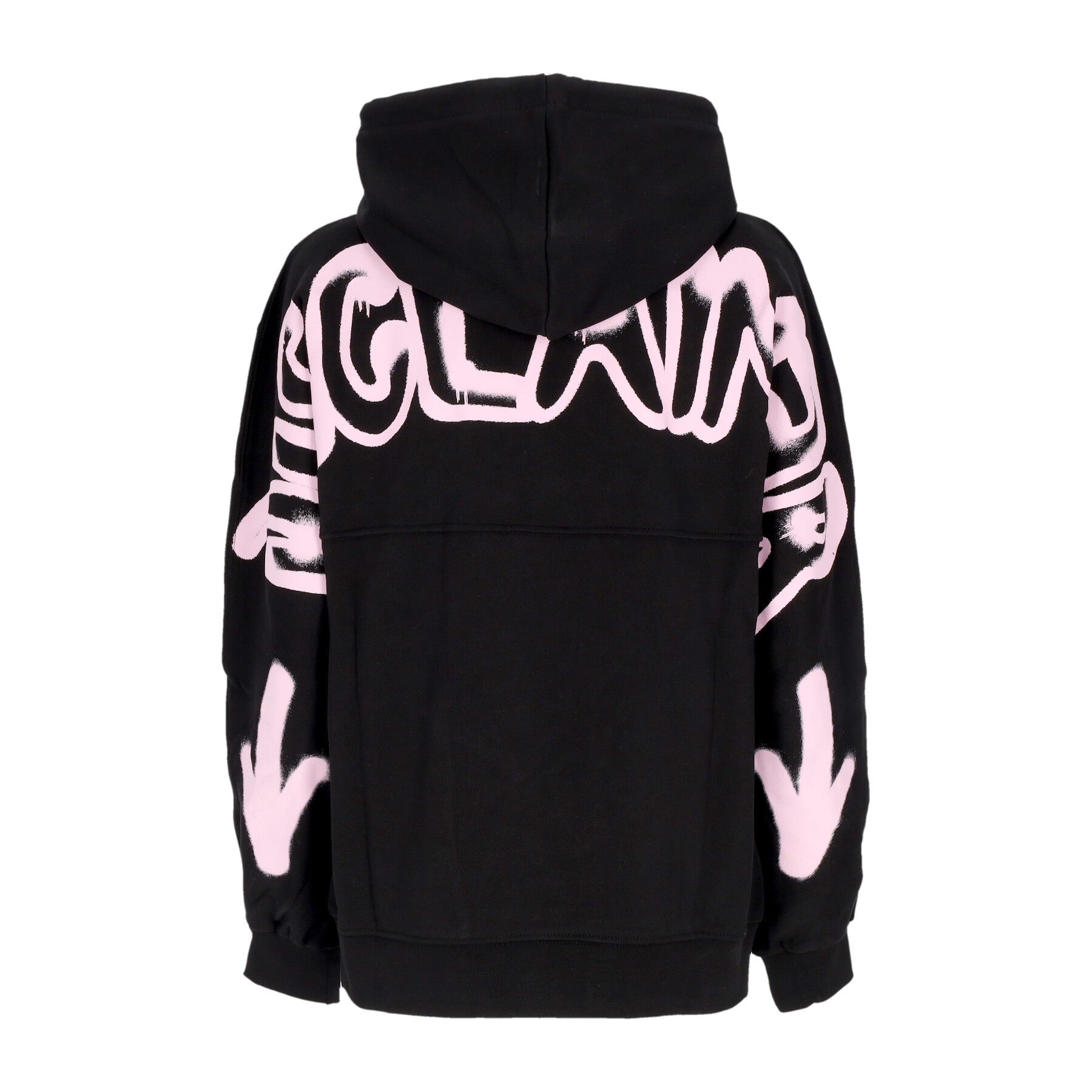 Disclaimer, Felpa Leggera Cappuccio Donna W Back Big Logo Hoodie, 