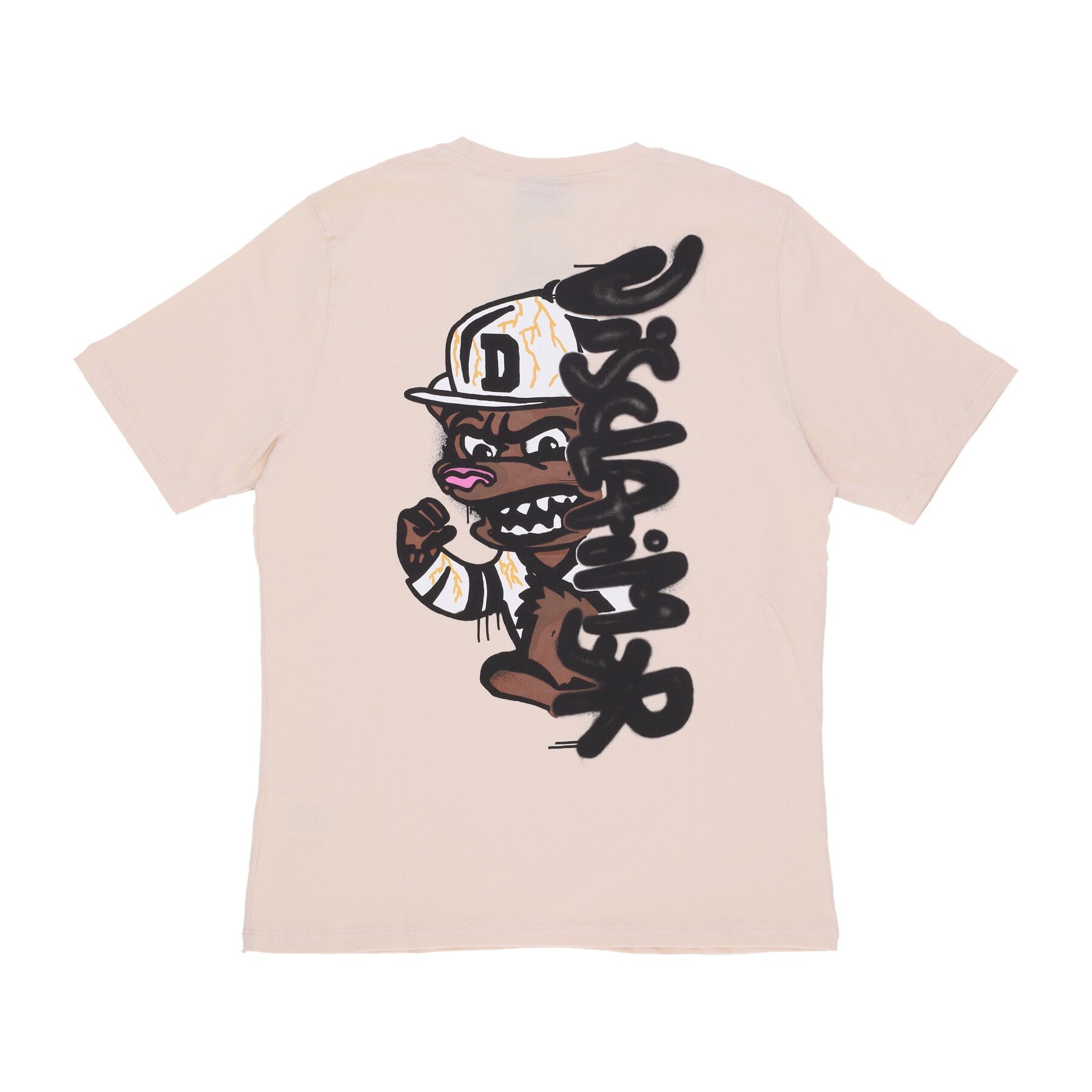 Disclaimer, Maglietta Uomo Wolf Tee, Cream