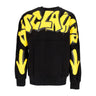 Disclaimer, Felpa Leggera Girocollo Uomo Back Big Logo Crewneck, Black/st Ochre