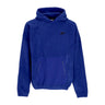 Nike, Felpa Cappuccio Uomo Club+ Fleece Polar Hoodie, Deep Royal Blue/black