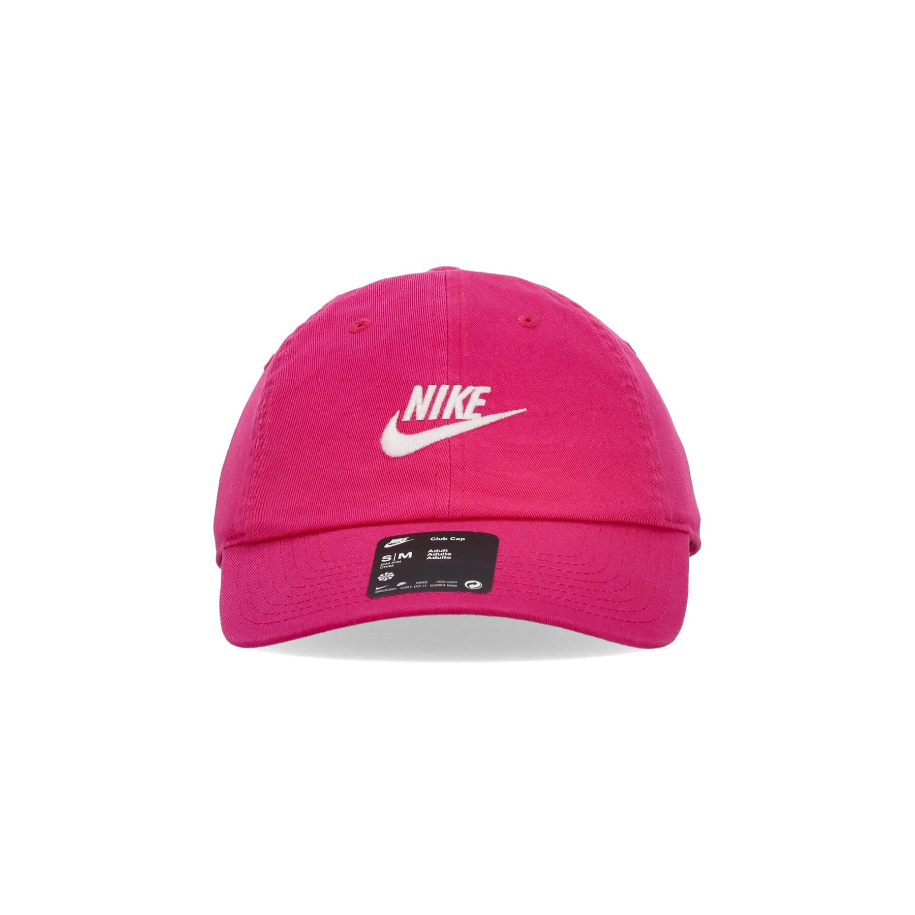 Nike, Cappellino Visiera Curva Uomo Club Cap Futura Washed, 