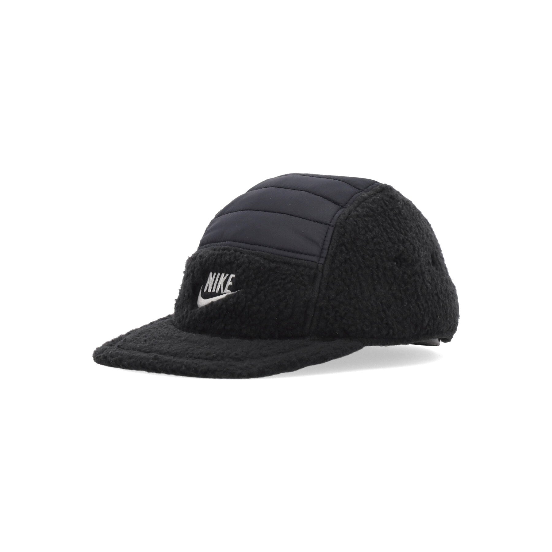 Nike, Cappellino Visiera Piatta Uomo Unstructured 5- Panel Flat Bill Fly Cap, Black