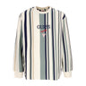 Guess Originals, Maglietta Manica Lunga Uomo Go Jan Stripe L/s Tee, Sandy Shore Multi