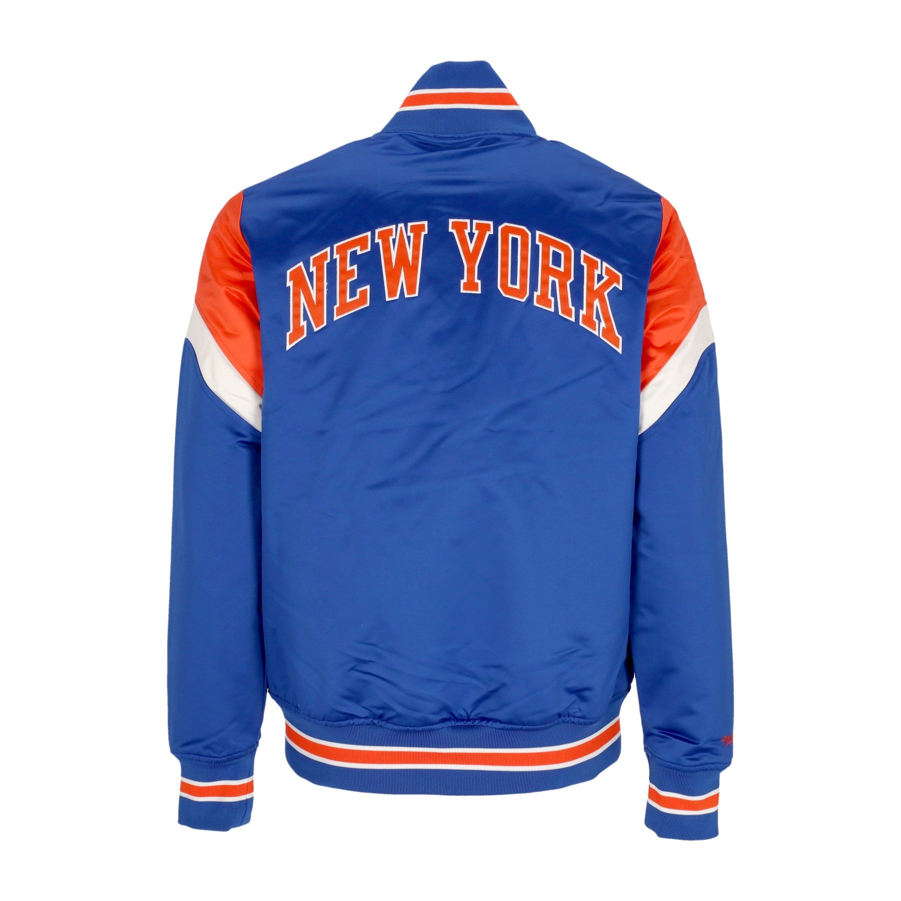 Mitchell & Ness, Giubbotto Bomber Uomo Nba Heavyweight Satin Jacket Neykni, 