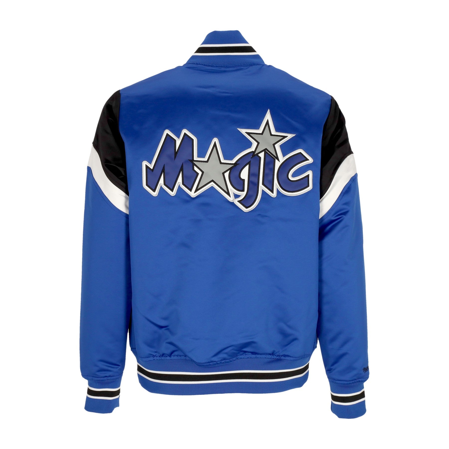 Mitchell & Ness, Giubbotto Bomber Uomo Nba Heavyweight Satin Jacket Orlmag, 