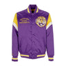 Mitchell & Ness, Giubbotto Bomber Uomo Ncaa Heavyweight Satin Jacket Loutig, Purple