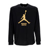 Jordan Nba, Maglietta Manica Lunga Uomo Nba Essentials L/s Tee Boscel, Black