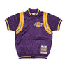 Mitchell & Ness, Giacchetta Uomo Nba Shooting Shirt 1969 No 44 Jerry West Loslak, Purple