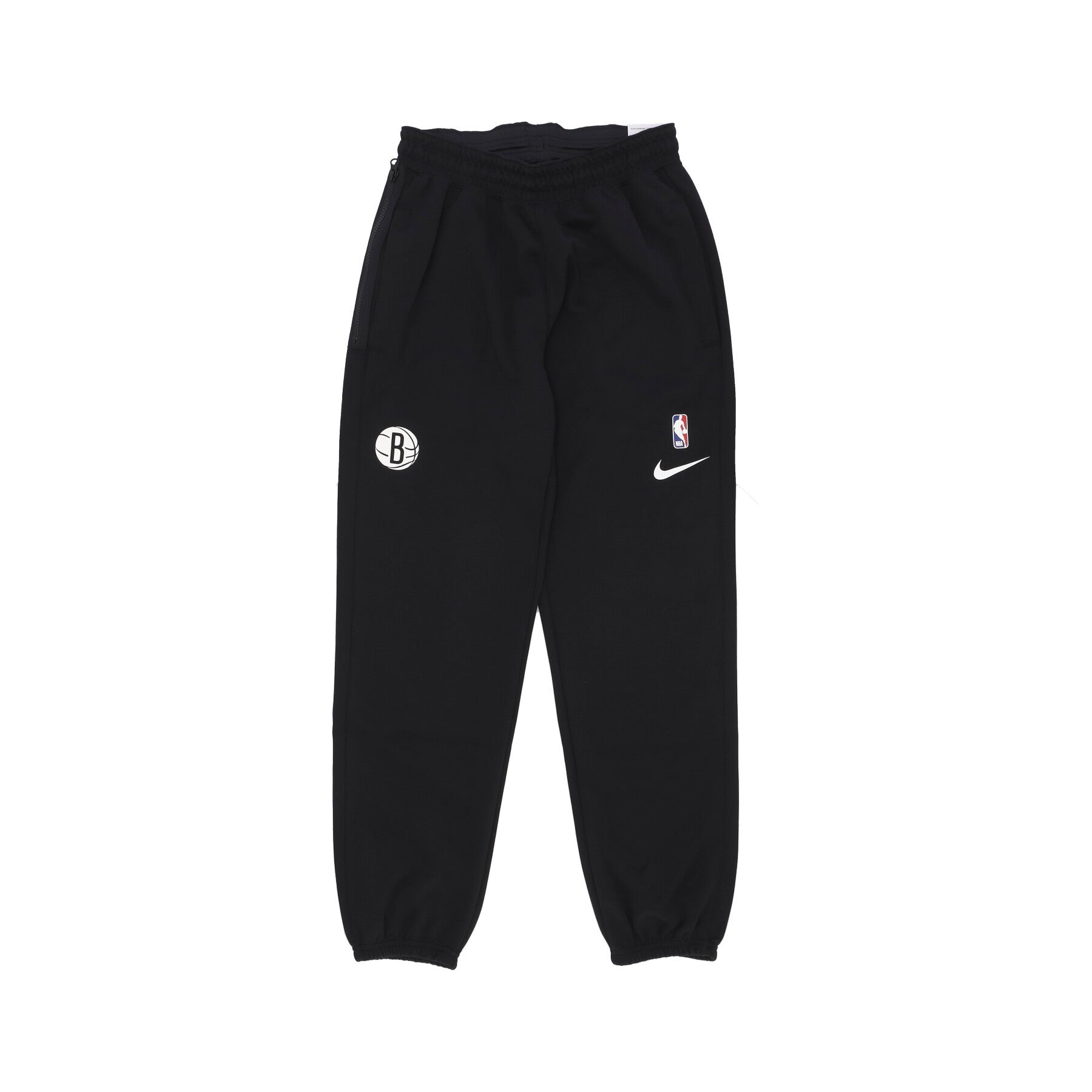 Nike Nba, Pantalone Tuta Leggero Uomo Nba Dri-fit Spotlight Pant Bronet, Black/white