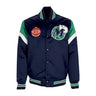 Mitchell & Ness, Giubbotto Bomber Uomo Nba Heavyweight Satin Jacket Dalmav, Original Team Colors