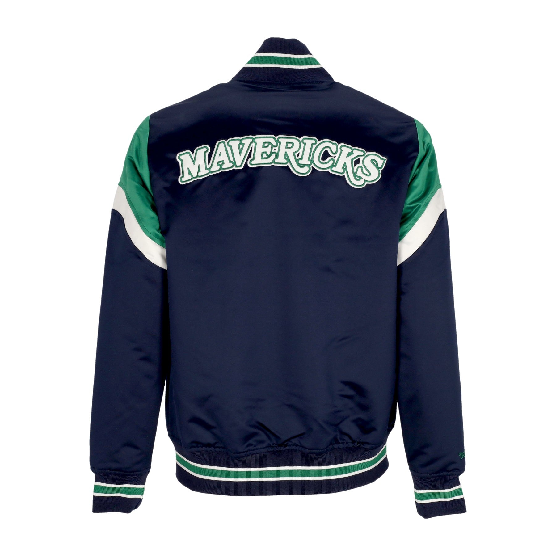 Mitchell & Ness, Giubbotto Bomber Uomo Nba Heavyweight Satin Jacket Dalmav, 