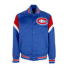 Mitchell & Ness, Giubbotto Bomber Uomo Nhl Heavyweight Satin Jacket Moncan, Original Team Colors