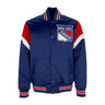 Mitchell & Ness, Giubbotto Bomber Uomo Nhl Heavyweight Satin Jacket Neyran, Original Team Colors