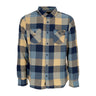 Vans, Camicia Manica Lunga Uomo Box Flannel Shirt, Bluestone/taos Taupe