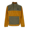 Vans, Giubbotto Pile Infilabile Uomo Mammoth Pullover, Golden Brown/grape Leaf