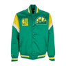 Mitchell & Ness, Giubbotto Bomber Uomo Nba Heavyweight Satin Jacket Seasup, Original Team Colors