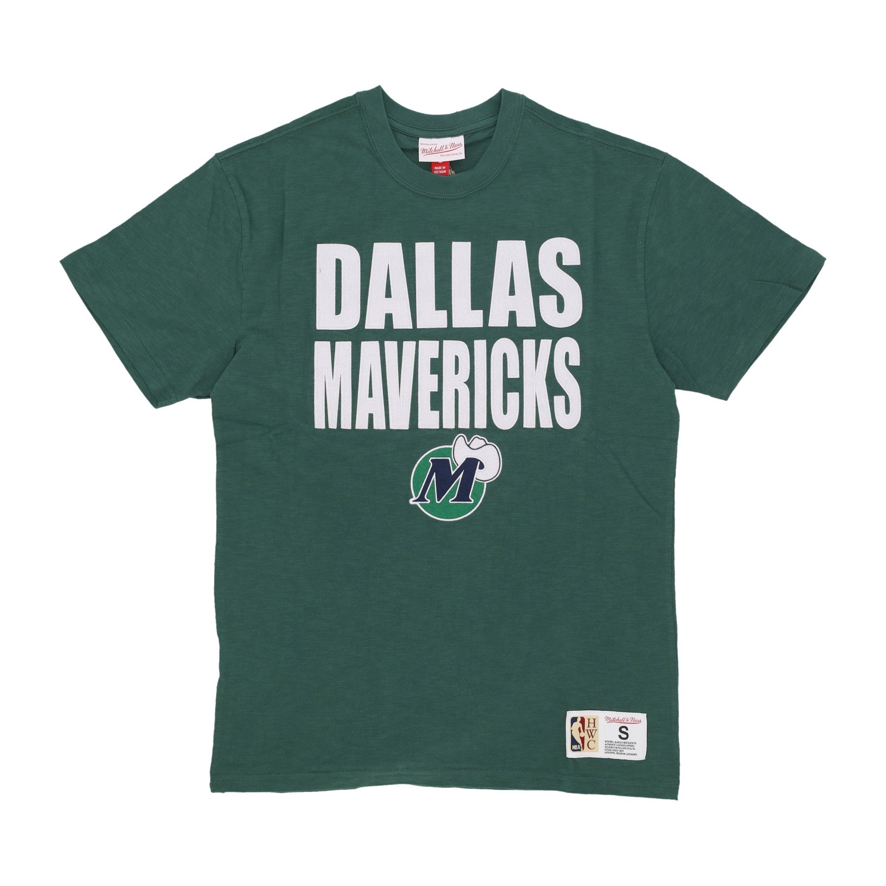 Mitchell & Ness, Maglietta Uomo Nba Legendary Slub Tee Dalmav, Original Team Colors