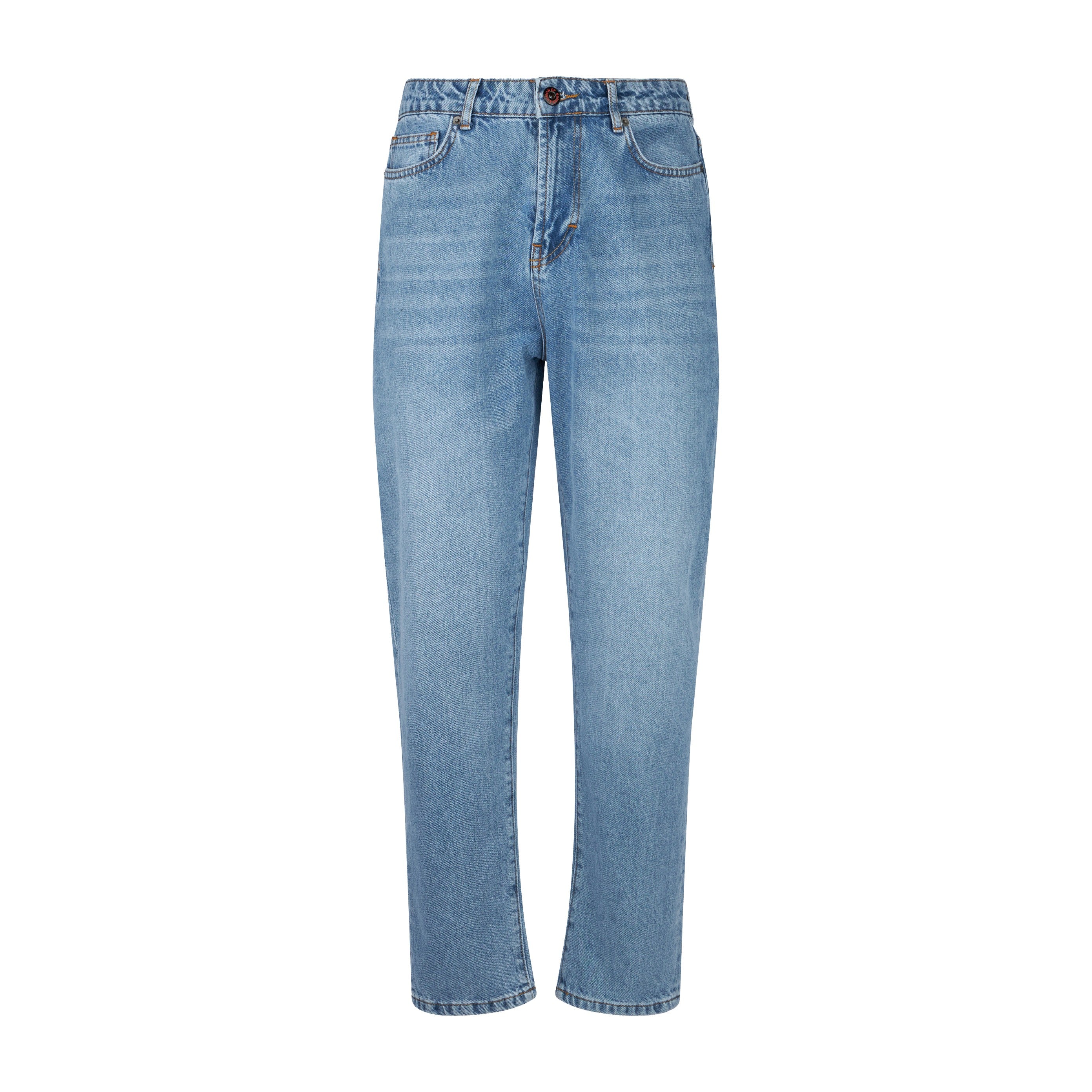 Vision Of Super, Jeans Uomo Logo Jeans, Blue