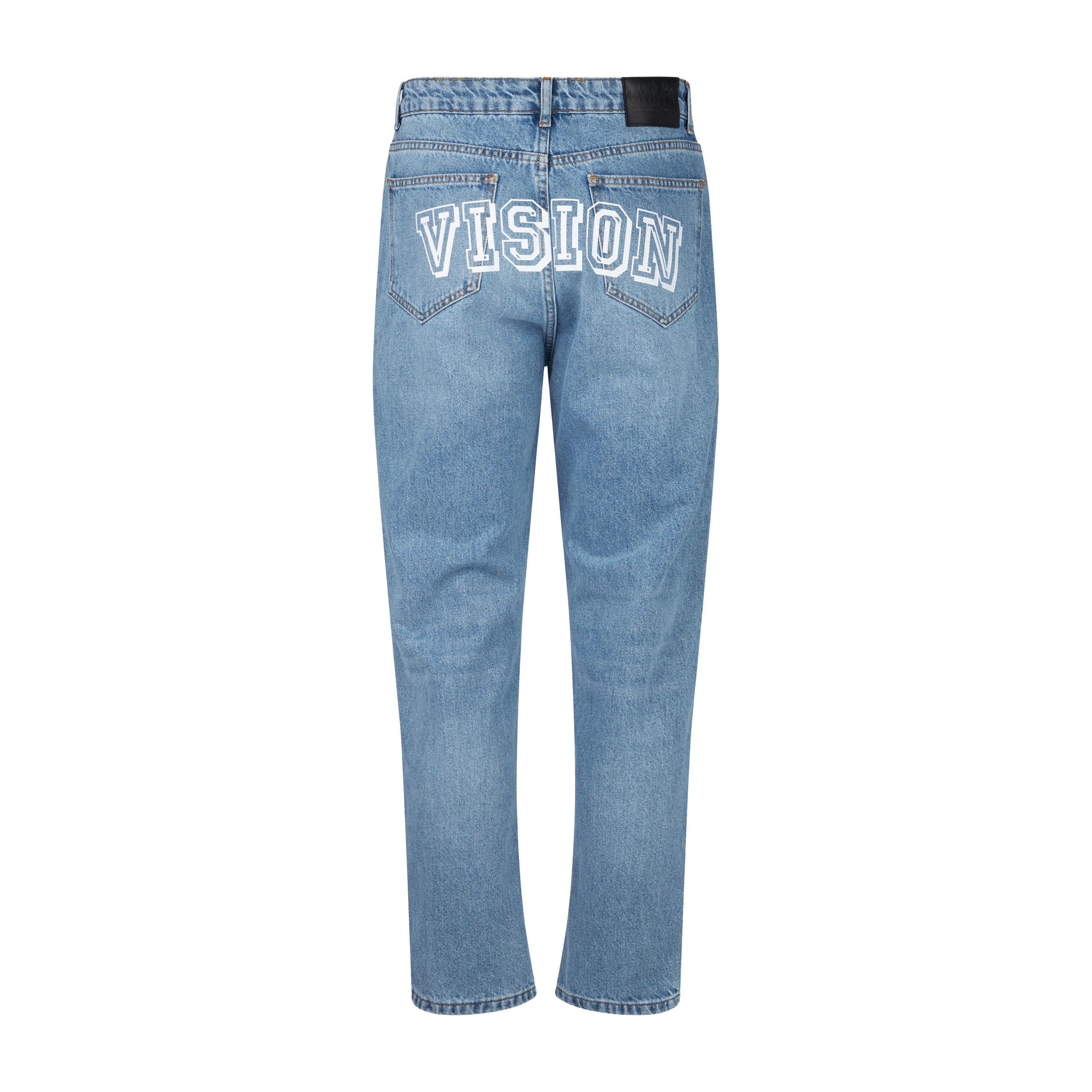 Vision Of Super, Jeans Uomo Logo Jeans, 