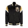 Mitchell & Ness, Giubbotto Bomber Uomo Nhl Heavyweight Satin Jacket Vegkni, Original Team Colors