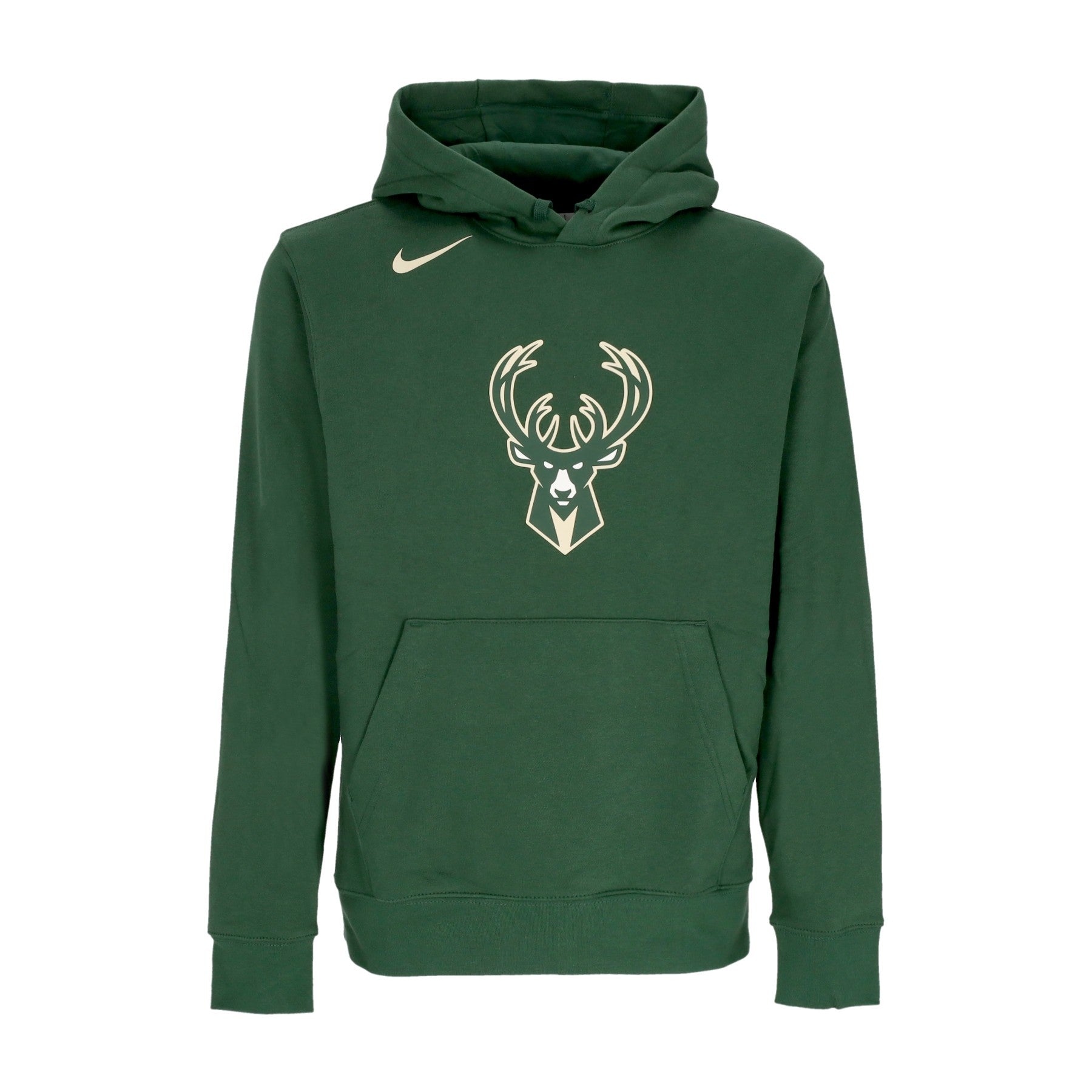 Nike Nba, Felpa Cappuccio Uomo Nba Club Hoodie Milbuc, Fir