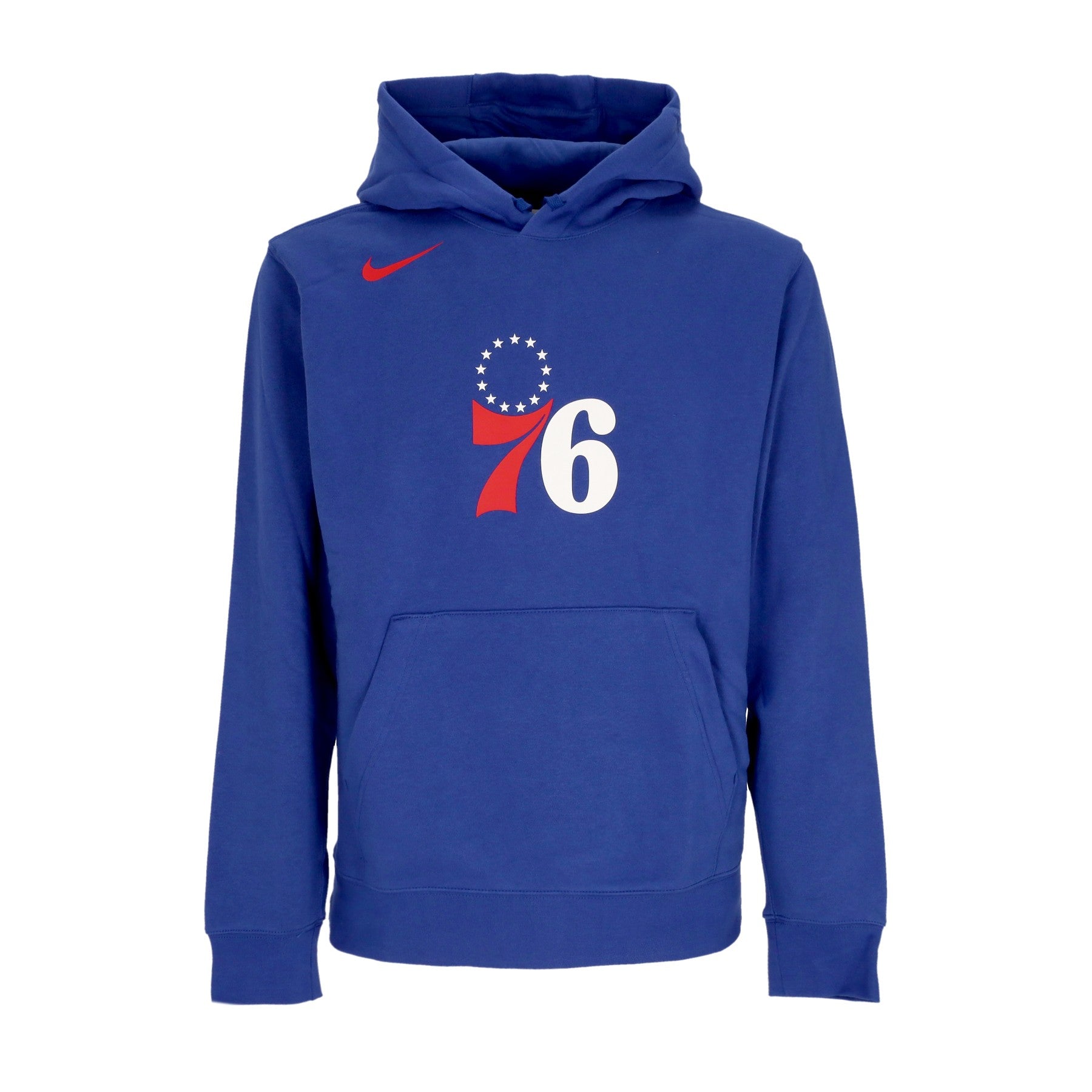 Nike Nba, Felpa Cappuccio Uomo Nba Club Hoodie Phi76e, Rush Blue