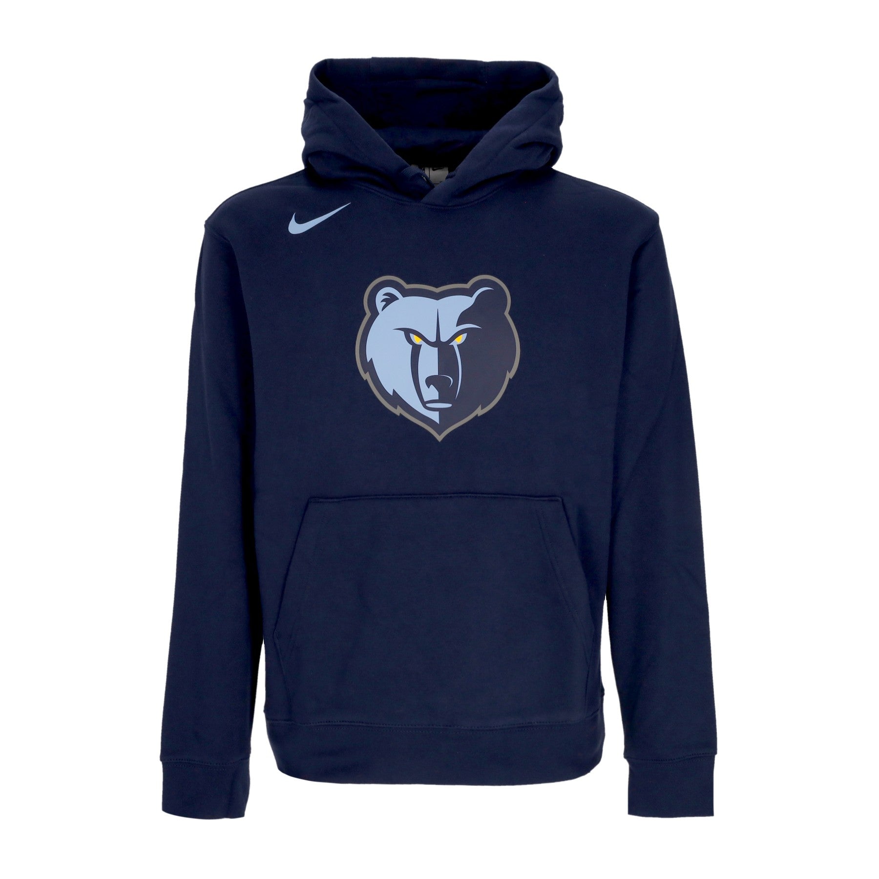 Nike Nba, Felpa Cappuccio Uomo Nba Club Hoodie Memgri, College Navy