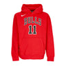 Nike Nba, Felpa Cappuccio Uomo Nba Club Hoodie No 11 Demar Derozan Chibul, University Red