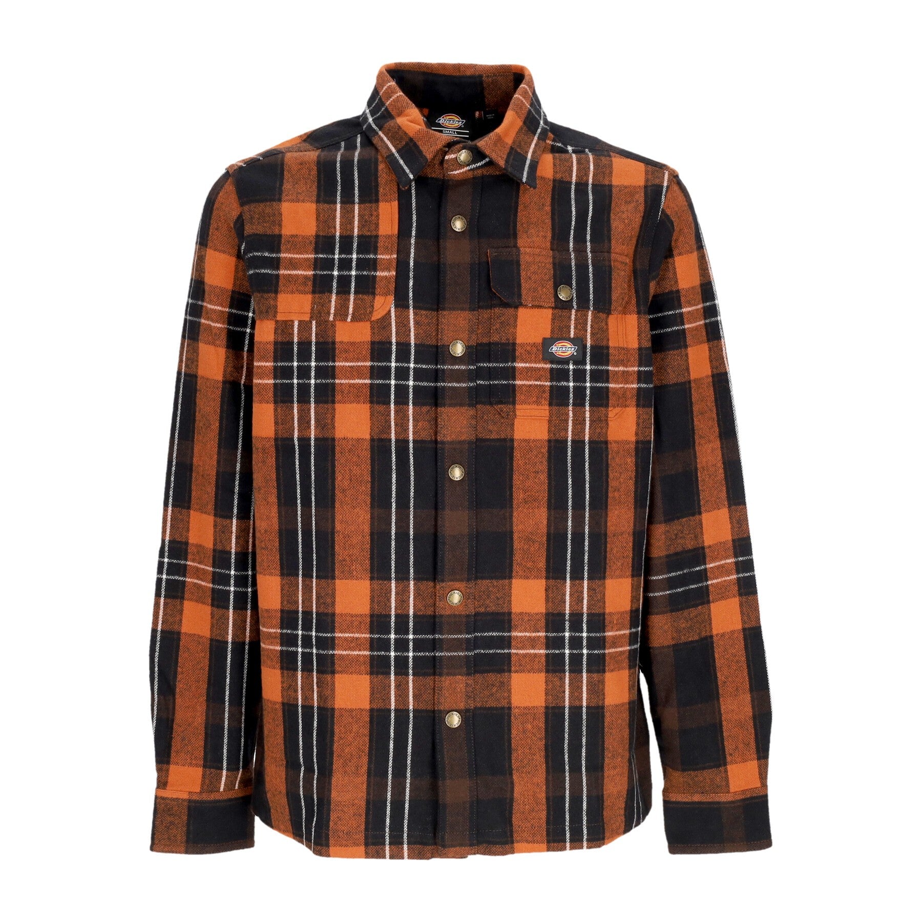 Dickies, Camicia Manica Lunga Uomo Nimmons L/s Shirt, Java