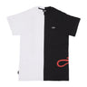 Propaganda, Maglietta Uomo Logo Double Tee, White/black