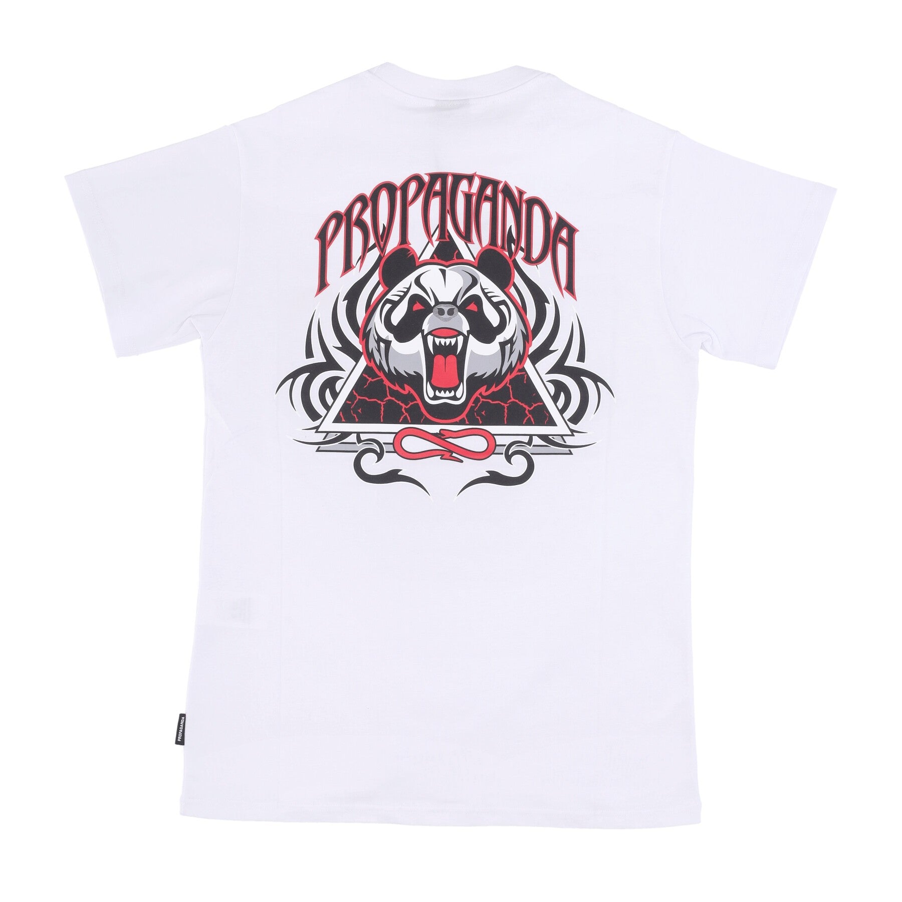 Propaganda, Maglietta Uomo Triangle Panda Tee, White