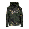 Propaganda, Felpa Cappuccio Uomo Baseball Hoodie, Black