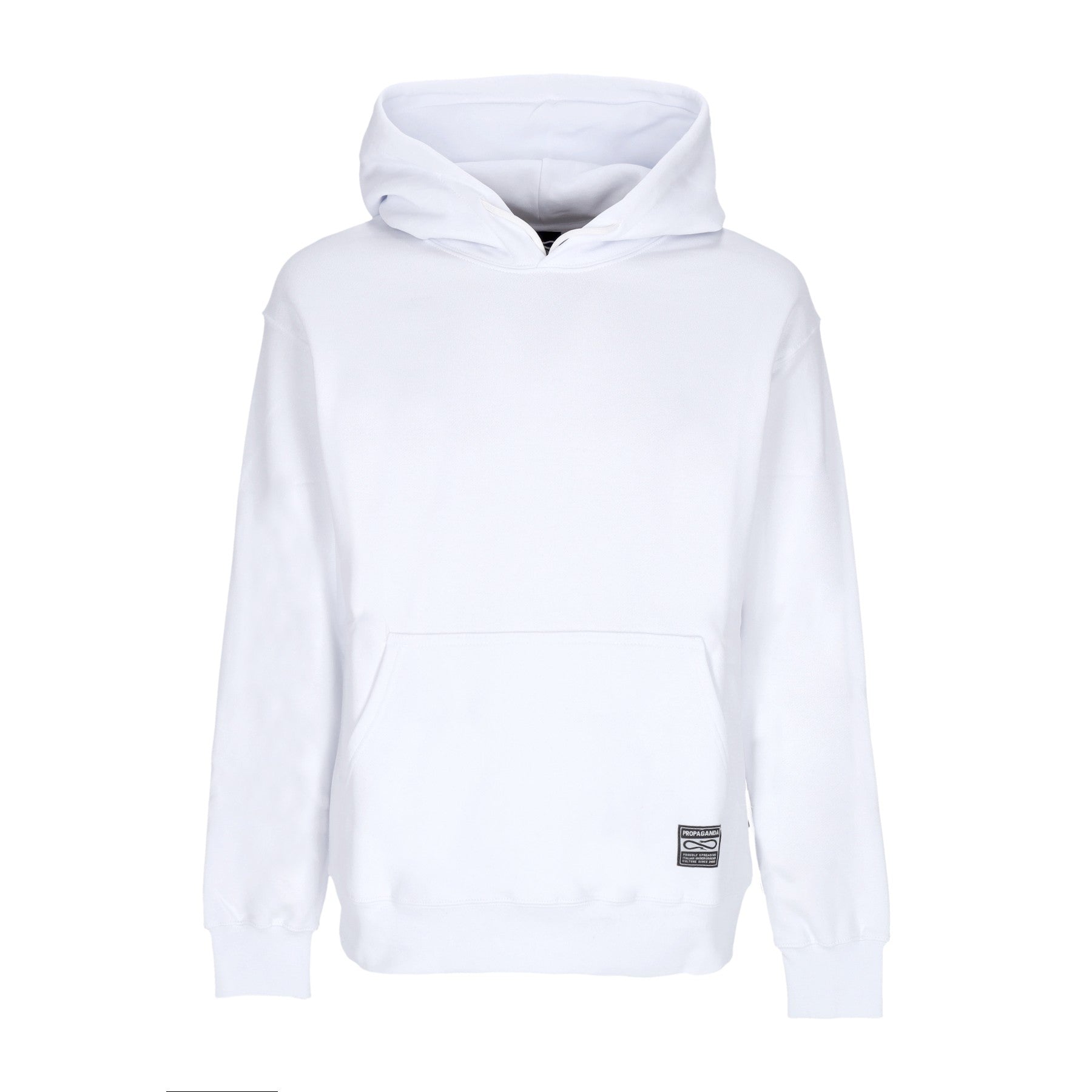 Propaganda, Felpa Cappuccio Uomo Logo Label Hoodie, 