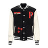 Propaganda, Giubbotto College Uomo Nightmare Varsity, Black/white