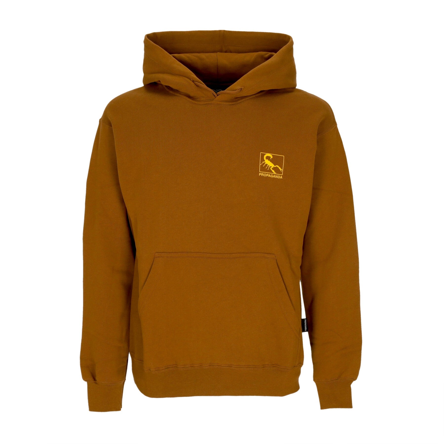 Propaganda, Felpa Cappuccio Uomo Saudi Hoodie, Brown