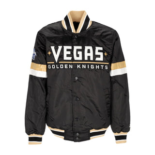 Starter, Giubbotto Bomber Uomo Nhl Home Game Satin Jacket Vegkni, Original Team Colors